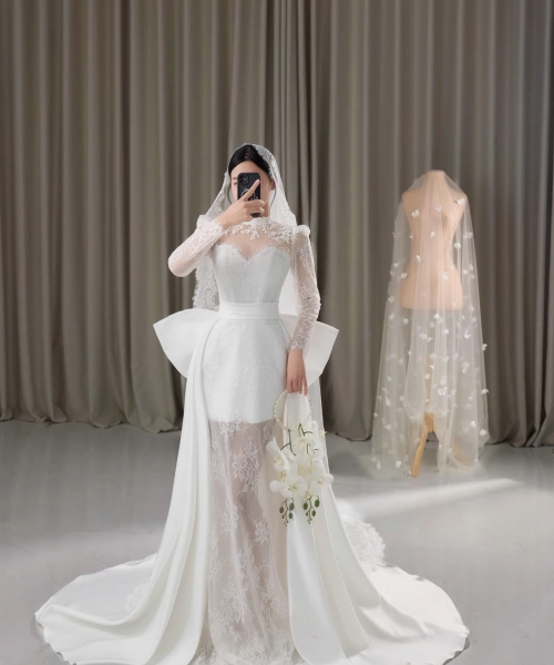 Sản phẩm váy cưới ngắn 1