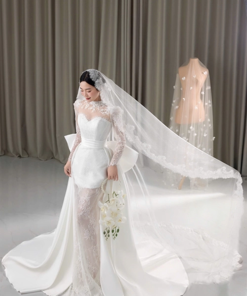 Sản phẩm váy cưới ngắn 4