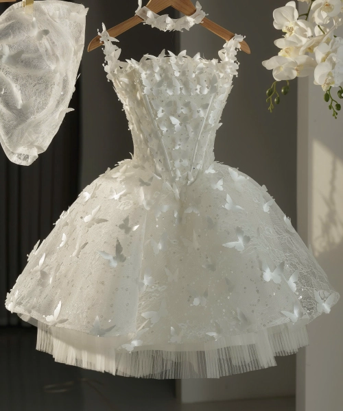 Sản phẩm váy cưới ngắn 10