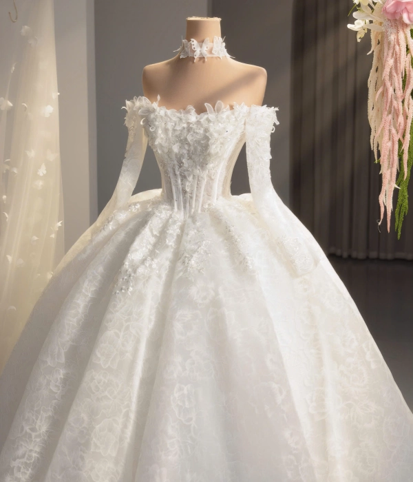 Sản phẩm váy cưới xoe to 2